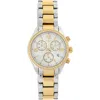 Timex ® Two-tone Crystal Bracelet Strap Chronograph Watch, 38mm