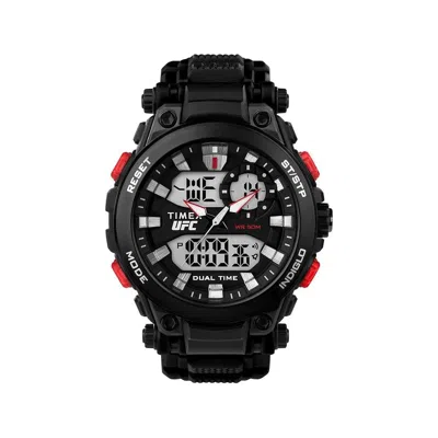 Timex Ufc Mens Black Strap Watch Tw5m52800jt