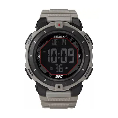 Timex Ufc Rumble Alarm Quartz Digital Men's Watch Tw5m59700 In Black