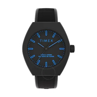 Timex Urban Pop Quartz Black Dial Unisex Watch Tw2w42300