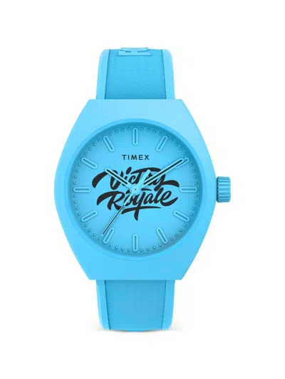 Timex Urban Pop X Fortnite® 40mm Watch In Blue