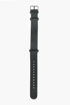 Timex Vintage Effect Leather Slip-through Watch Strap 19mm In Black