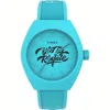 Timex Watch Adult Unisex  X Fortnite Urban Pop Tw2w96900 In Blue