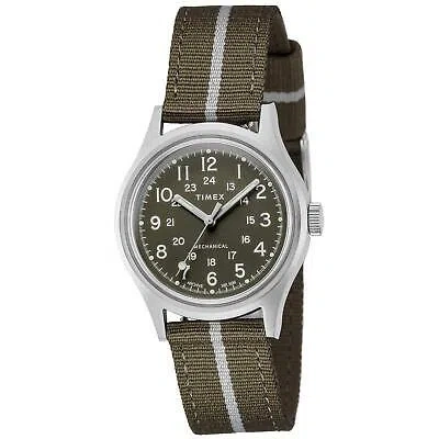 Pre-owned Timex [] Watch Mk1 Mechanical Camper Green Dial Hand-wound 36mm Tw2u69000 New Jpn