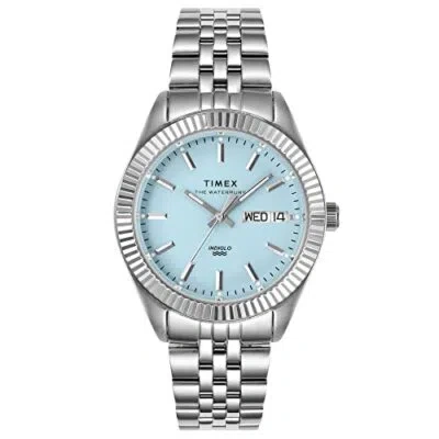Pre-owned Timex [] Watch Waterbury Legacy Quartz 32mm Tw2v31600 Women's Silver/blue