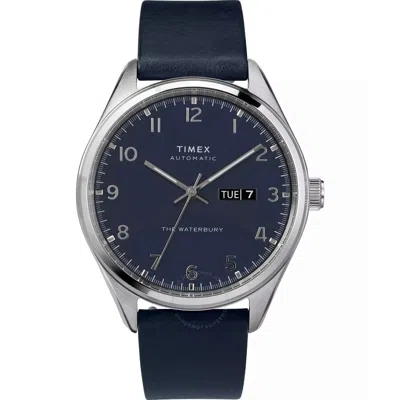 Timex Waterbury Automatic Blue Dial Men's Watch Tw2u11400