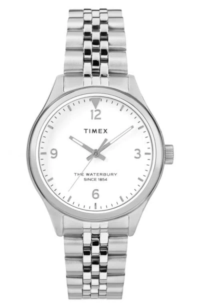 Timex Waterbury Traditional Ladies Watch In Metallic