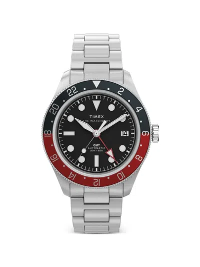 Timex Waterbury Heritage 42mm Watch In Black