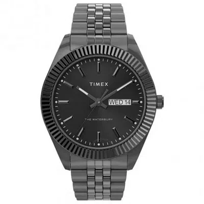 Timex Waterbury Quartz Black Dial Men's Watch Tw2v17700