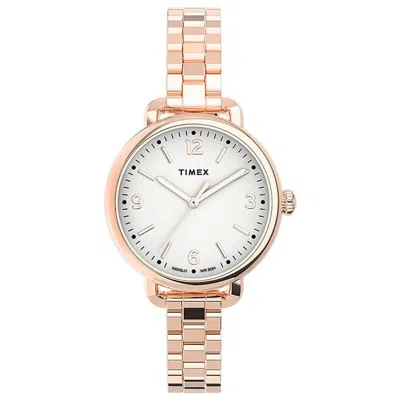 Timex Waterbury Standard Ladies Watch In Pink