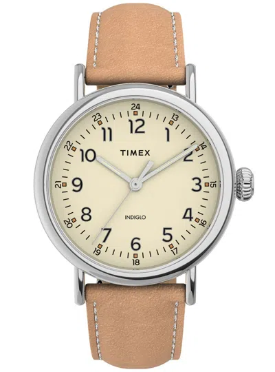 Timex Waterbury Standard Mens Watch In Brown