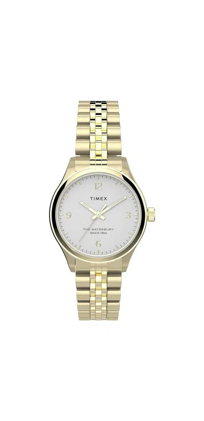 Timex Waterbury Traditional Ladies Watch In Gold