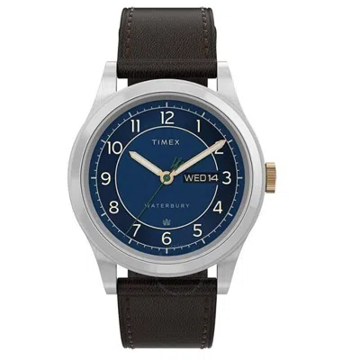 Timex Waterbury Traditional Quartz Blue Dial Men's Watch Tw2v28500