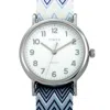 Timex Weekender Blue Chevron 38 Mm Watch Tw2r59200 In Multi