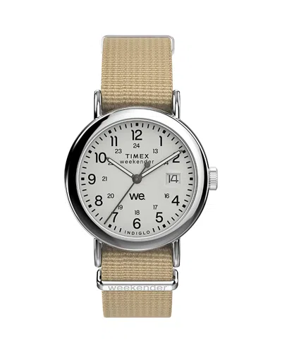 Timex Weekender Watch, 37mm In Gold