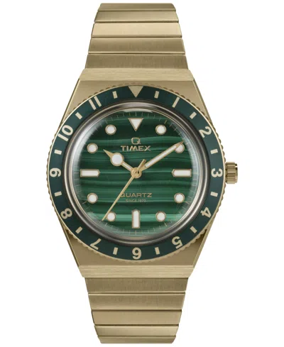 Timex Stainless Steel Watch, 36mm In Gren/gold