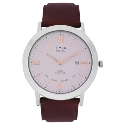 Timex Women's Classic Silver Dial Watch