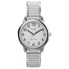 Timex Women's Easy Reader White Dial Watch In Metallic