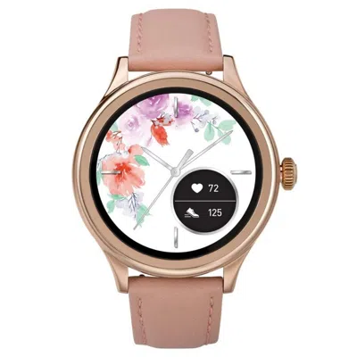 Timex Women's Iconnect Gray Round 42mm In Gold