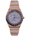 Timex Women's Quartz Analog Two-tone Stainless Steel Watch, 36mm In Multi