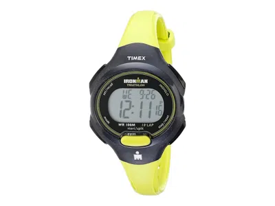 Pre-owned Timex Women's  10lap T5k527 Watch In Plastic