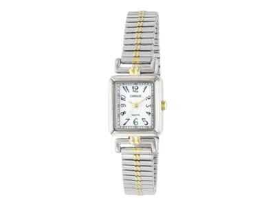Pre-owned Timex Women's  Carriage Expansion C2a971 Watch In Brass In Gold