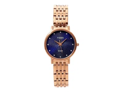 Pre-owned Timex Women's  Classic Tw2t38600 Watch In Stainless Steel In Silver