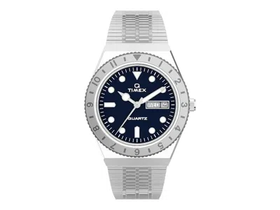 Pre-owned Timex Women's  Diver Inspired Tw2u95500 Watch In Stainless Steel In Silver