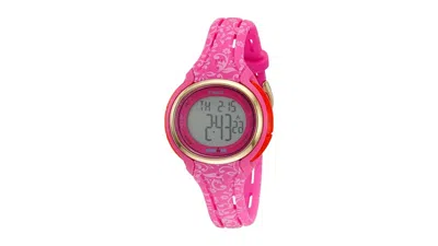 Pre-owned Timex Women's  Ironman Tw5m03000 Watch In Resin In Brown