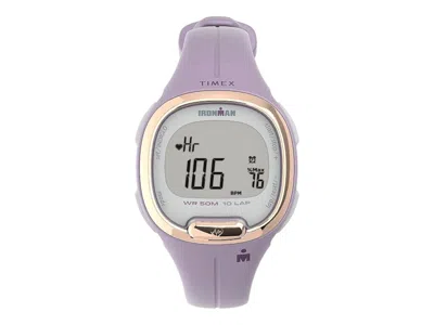 Pre-owned Timex Women's  Ironman Tw5m48300 Watch In Resin In Brown