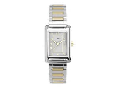Pre-owned Timex Women's  Meriden Twotone Tw2u44200 Watch In Stainless Steel In Silver