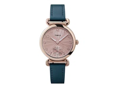 Pre-owned Timex Women's  Model 23 Tw2t88200 Watch In Stainless Steel In Silver