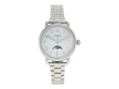 Pre-owned Timex Women's  Waterbury Standard Tw2u98300 Watch In Brass In Gold