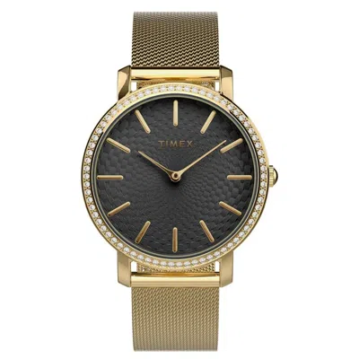 Timex Women's Transcend Black Round 34mm