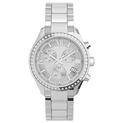 Timex Trend Crystal-embellished 38mm Watch In Metallic