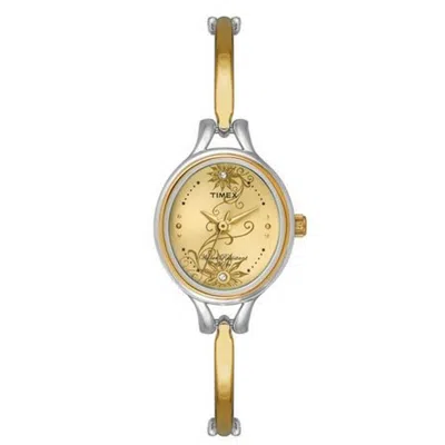 Timex Women's Two-tone Gold Dial Watch