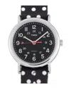 Timex Weekender Black Polka Dot Watch Tw2r63000