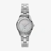 Timex Womens Silver Tone Bracelet Watch Tw2v39300ji In Silver