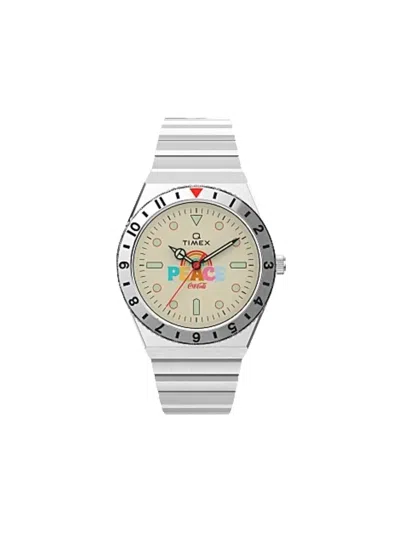 Timex X Coca-cola Unity Collection Q 38mm In Brown
