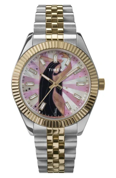 Timex ® X Jacquie Aiche Bracelet Watch, 18mm In Multi