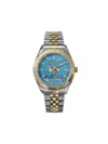 Timex X Jacquie Aiche Stainless Steel Eye Dial 38mm In Metallic