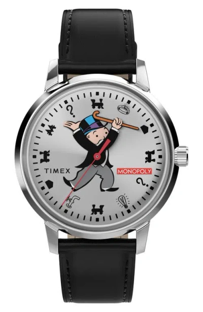 Timex X Monopoly Marlin 38mm In Black