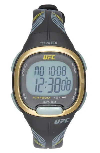 Timex ® X Ufc Takedown Resin Strap Digital Watch, 33mm