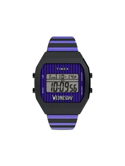 Timex X Wednesday T80 36mm In Purple
