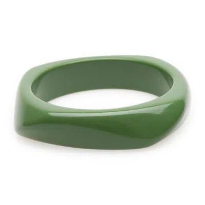 Timi Of Sweden Women's Dove - Bangle Bracelet Green