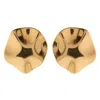 Timi Of Sweden Women's Gold Amélie - Hammered Round Large Stud Earring Stainless Steel