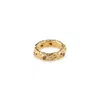 Timi Of Sweden Women's Gold Camille - Chunky Red Crystal Ring In Gold