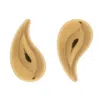 Timi Of Sweden Women's Gold Delphine - Large Drop Earring Stainless Steel