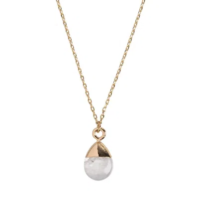 Timi Of Sweden Women's Gold Dipped Semi Precious Stone Necklace