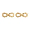 Timi Of Sweden Women's Gold Infinity Necklace & Earrings Set
